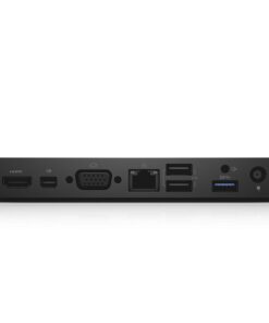 Dell WD15 Monitor Dock 4K with 180W Adapter, USB-C, (450-AEUO, 7FJ4J, 4W2HW),Black,Dual Display 23 611RHbf0VjL