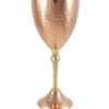 Alchemade 100% Pure Hammered Copper Wine Glass - 14 Oz Great For Red Wine, White Wine, Champagne Prosecco, Mimosas Or Sangria Or Your Favorite Drink 10 oz Hammered Goblet 2 611RZ CTXsL