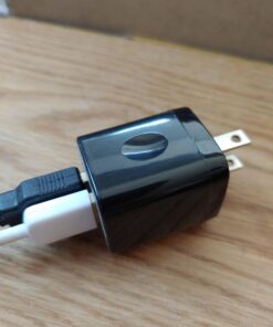 USB Wall Charger, Ailkin 2.1A Dual Port Portable Universal USB Wall Charger Adapter Box for iPhone 15 14 13 12 Mini Pro Max SE 11 XS XR X Plus, Samsung Galaxy A04S A14 S22 S21, Google Pixel 7 7a 6 6a Pure Black 24 611RmEH8 VL