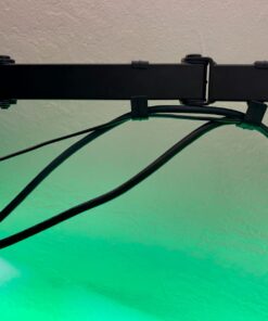 WALI Dual LCD Monitor Fully Adjustable Desk Mount Stand Fits Two Screens up to 27 inch, 22 lbs. Weight Capacity per Arm (M002), Black 55 611Tc2xzEHL