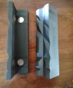 JCL Vise Jaws - Nylon, Multipurpose 4" - Use on any Metal Vise, Magnetic Reversible Pads, Clamp Flat or Round Products 4 Inches 34 611Uj0RqHPL