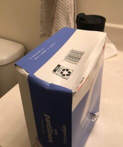 Amazon Basics Daily Pantiliner, Extra Long Length, Unscented, 68 Count, 1 Pack (Previously Solimo) 68 Count (Pack of 1) 21 611Xa4co2BL