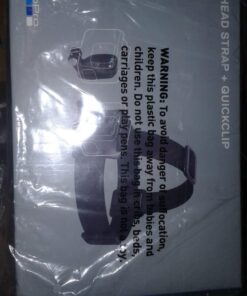 GoPro Head Strap with QuickClip - Official GoPro Mount,Black Headstrap Mount + Quick Clip 27 611XjUDSL