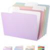 Mr. Pen- File Folders, 18 Pack, Morandi Colors, 1/3-Cut Tab, File Folders Letter Size, Colored File Folders, Office File Folder, Colored Folders, Office Supplies File Folders, File Folders with Tabs 18 per Pack 45 611Y2X2BpJL