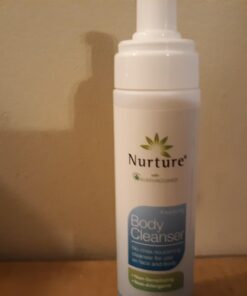 Nurture Rinse Free Foaming Cleanser | Waterless Shower & Bath Wash w/Aloe for Sensitive Dry Skin for Women, Camping, Elderly & Hospital Patients | Perineal Cleansing Foam, Hand & Body Soap (3 Count) 8.5 Fl Oz (Pack of 3) 37 611ZBVC1b L 1