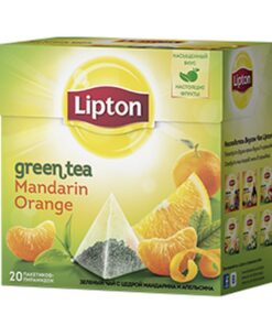Lipton Green Tea Pyramids, Mandarin Orange 20 ct (Pack of 6)