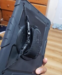 Rantice iPad 6th Generation Cases , 5th Case , Air 2 9.7 Shockproof Rugged Drop Protection Cover Built with Kickstand for 9.7'' A1893/A1954/A1822/A1823 (Black) Black 35 611ZRsf3tCL