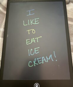 LCD Writing Tablet, 12 Inch Kids Toys Colorful Doodle Board, Toddler Girl Toys for 3 4 5 6 7 8 Year Old Boys Baby, Drawing Doodle Pad Christmas Birthday Gift for Children (Black) 12'' Black 23 611Zj8z7b3L