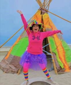 Fun Central - LED Crazy Noodle Hat for Adults & Kids | for Mardi Gras Party Supplies St. Patrick’s Day Party Favors Crazy Hat Day 19 611b55gBSPL 2