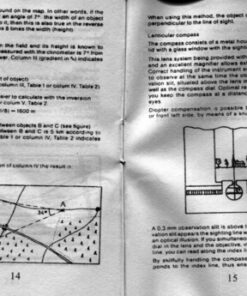 SE Military Lensatic and Prismatic Sighting Survival Emergency Compass with Pouch - CC4580 120 611b6iXLAL