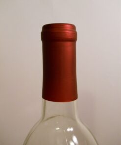 HomebrewSupply EL-5188-4KDR Shrink Capsules 100 Oriental Red PVC Heat Shrink Caps for Wine Bottles Matte Metallic Finish 1 15 611cEBSSnL