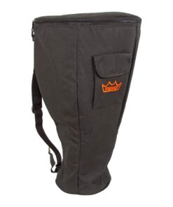 Remo Bag, 12" Djembe, Strap, Carrying Handle, Pocket, Deluxe Black
