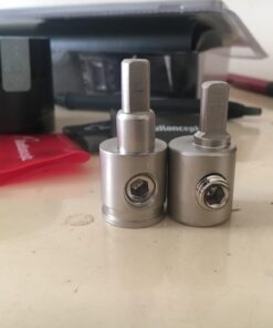 KnuKonceptz Offset Power/Ground Input Wire Gauge Reducer 0-4 Gauge 1/0 Pair with Heat Shrink 18 611d4gmrP0L