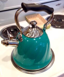 Mr. Coffee Alderton Tea Kettle, 2.3 Quarts, Green 26 611dAxeGuhL