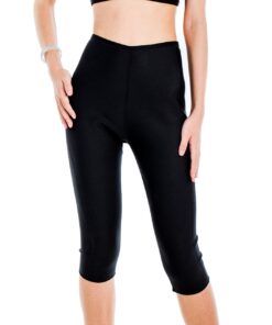 Valentina Womens Hot Thermo Body Shaper Neoprene Slimming Pants Thighs Workout Sauna Suit Waist Tummy Control for Weight Loss Black L = US Size S - M 13 611f 6B2quL 1