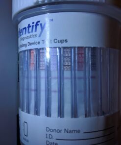 5 Pack Identify Diagnostics 12 Panel Drug Test Cup with BUP - Testing Instantly for 12 Different Drugs THC50, COC, OXY, MDMA, BUP, MOP, AMP, BAR, BZO, MET, MTD, PCP ID-CP12-BUP (5) 5 27 611g 5E1nNL