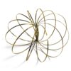 Original GeoFlux Mesmerizing 3-D Kinetic Sculpture & Interactive Spring Toy (Gold) Gold 23 611glMswuTL