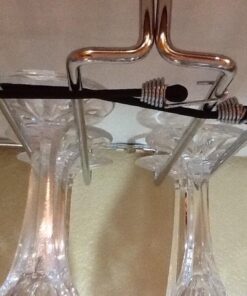 Organize It All Large Chrome Stemware Holder - 1876W 36 611ic 6MQOL