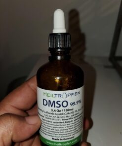 Low odor DMSO - Dimethyl sulfoxide liquid 3.4 Oz - 100 ml | Pharmaceutical grade ingredient | High purity | Heiltropfen® 29 611j53s6YL