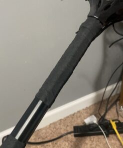 EAGLES Hockey Tape Multipurpose Cloth Tape Roll for Ice & Roller Hockey Stick, Blade & Handle Protector - Strong Over Grip for Lacrosse Baseball Bat Sports Gifts, Accessories, Equipment 2x Black 32 611jGXOf9zL