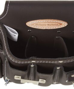 McGuire-Nicholas 526-CC Brown Professional Electrician'S Pouch, oil tanned leather 25 611jUUUfAtL