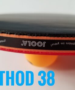 JOOLA Infinity Balance - Advanced Performance Ping Pong Paddle - Competition Ready - Table Tennis Racket for High-Level Training - Designed to Optimize Spin and Control Natural Dark 48 611jYmAEi6L