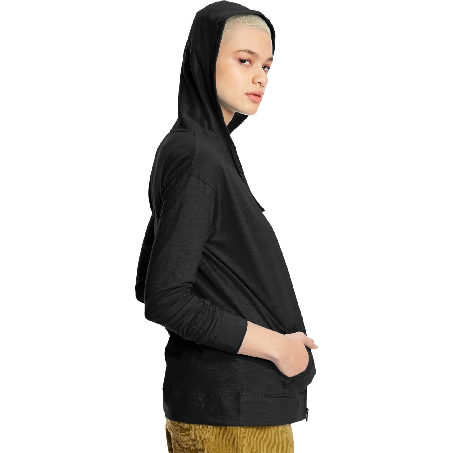 Hanes Women’s Slub Knit Hoodie, Women’s ZipFront Hoodie, Women’s