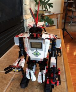 LEGO MINDSTORMS EV3 31313 Robot Kit with Remote Control for Kids, Educational STEM Toy for Programming and Learning How to Code (601 Pieces) Standard 16 611k3 hpd9L