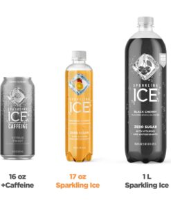 Sparkling Ice, Orange Mango Sparkling Water, Zero Sugar Flavored Water, with Vitamins and Antioxidants, Low Calorie Beverage, 17 fl oz Bottles (Pack of 12) 12 611kKbXhDL