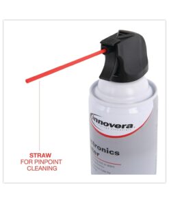 Innovera IVR10014 10 oz. Compressed Air Duster Cleaner (4/Pack) 14 611kTjOWE L