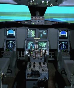 Wallmonkeys Interior Aircraft Flight Simulator Wall Mural Peel and Stick Graphic (18 in W x 15 in H) WM1079 18"W x 15"H - Small 8 611lViggTLL