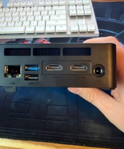 Beelink SER5 Versatile Mini PC, AMD Ryzen 5 5560U(up to 4.0GHz) 6C/12T, Mini Computer 16GB DDR4 RAM 500GB NVME SSD, Mini Desktop Computer 4K@60Hz Triple Screen Display WiFi6 BT5.2 SER5 16G/500G/5560U 29 611nEj6KgGL