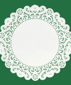 Hygloss Products Round Paper Doilies - Decorative, White Lace Doilies - Disposable - Food Grade Safe - 12 Inches - 36 Pack 12-Inch 36 Pcs 16 611pyZqtU9L