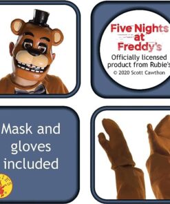 Alternative view of Rubie's Five Nights at Freddy's Child's Freddy Costume, Tween (630102_Teen), Brown