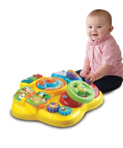 VTech Magic Star Learning Table (Frustration Free Packaging), Yellow Frustration Free Packaging 16 611rKWipiaL