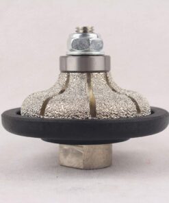 Raizi F20 type Vacuum Brazed F Ogee-Bullnose Diamond Hand Profile Wheel Router Bit for Granite Edge with 5/8"-11 Thread F20(3/4") 10 611sfV4g5RL