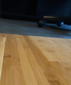 Office Rolling Chair Mat for Hardwood and Tile Floor, Black, Anti-Slip, Non-Curve, Chair Mat Best for Under the Computer Desk , 47 x 35 Rectangular Non-Toxic Plastic Protector, Not for Carpet 35 611sqXj6mNL