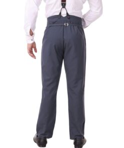 ThePirateDressing Steampunk Victorian Cosplay Costume Architect Men's Pants Trousers Medium Grey (Poly Viscose Fabric) 8 611tVttEr2L