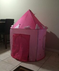Princess Castle Fairy House Girls Pink Play Tent by POCO DIVO Princess 39 611u6JklMPL