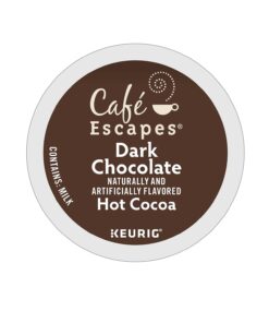 Dark Chocolate Hot Cocoa Dark Chocolate 24 Count (Pack of 1) 8 611uLHr2KVL