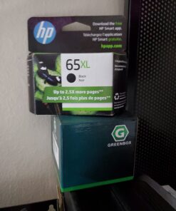 HP 65XL Black High-yield Ink Cartridge | Works with HP AMP 100 Series, HP DeskJet 2600, 3700 Series, HP ENVY 5000 Series | Eligible for Instant Ink | N9K04AN 23 611vO8Qyj4L