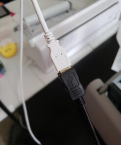 Amazon Basics USB-A 2.0 Extension Cable, for Printer, Mouse or Keyboard, Male to Female, 480Mbps Transfer Speed, 6.5 Foot, Black 6.5 Feet 1 35 611vSeH1syL