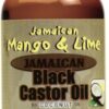 Jamaican Mango & Lime Black Castor Oil With Coconut, 4 oz (Pack of 4) 3 611w4WPL7TL