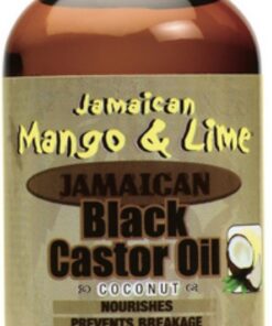 Jamaican Mango & Lime Black Castor Oil With Coconut, 4 oz (Pack of 4)