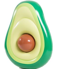 Jasonwell Inflatable Avocado Pool Float Floatie with Ball Water Fun Large Blow Up Summer Beach Swimming Floaty Party Toys Lounge Raft for Kids Adults (XL) Avocado-XL 26 611wNAvrwL