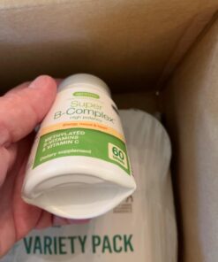 Super B-Complex – Methylated Sustained Release Clean Label B Complex With Methylfolate, Boosted B12 Methylcobalamin, Vegan, Lab Verified, 60 Small Tablets, by Igennus Unflavored 60 Count (Pack of 1) 35 611x9Vc8lHL