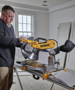DEWALT Miter Saw, 12-Inch, Double Bevel, Compound, XPS Cutline, 15-Amp (DWS716XPS) New 12" Miter Saw 77 611yUVWVTL