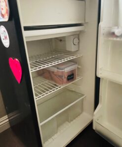 ME.FAN 6 Set 3.2L Food Storage Containers, Spaghetti Containers Airtight Horizontal Storage/Pasta Containers Kitchen Pantry Organization Canisters with 24 labels & Pen - Black Black-6 X 3.2L 38 6121JWX4JFL 2