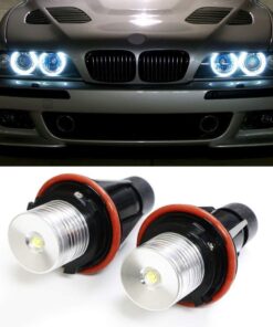Alternative view of iJDMTOY (2 White LED Angel Eye Ring Marker Bulbs Compatible with BMW 5 6 7 Series X3 X5 (E39 E53 E60 E63 E64 E65 E66 E83), 7000K White