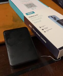 Anker Magnetic Battery, 10,000mAh Foldable Wireless Portable Charger with Stand, 20W USB-C Power Delivery for iPhone 15/15 Plus/15 Pro/15 Pro Max, iPhone 14/14 Pro / 14 Pro Max/13/12 Series Black 61 6123agURWGL